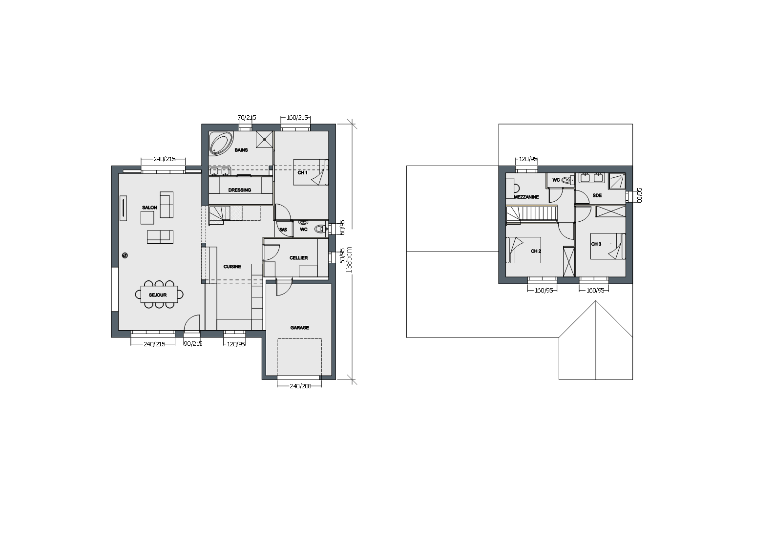 Maison 3 chambres à La Bernerie en Retz