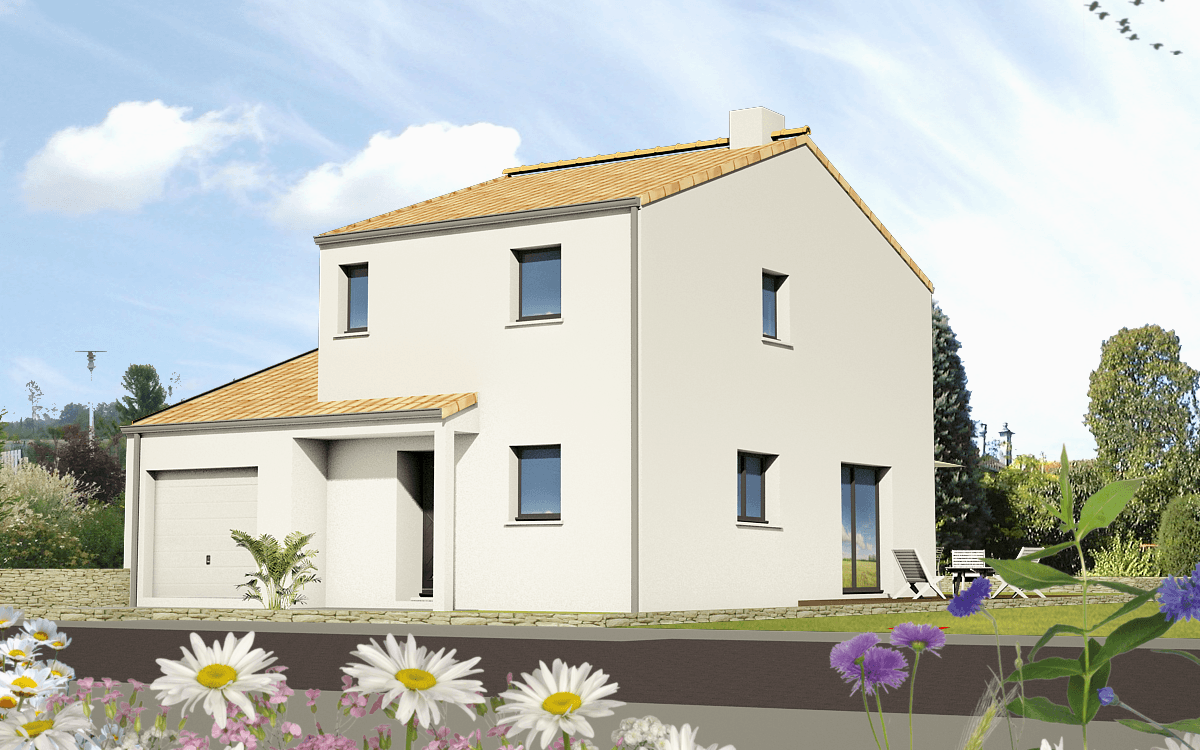 Maison à étage à St Jean de Boiseau