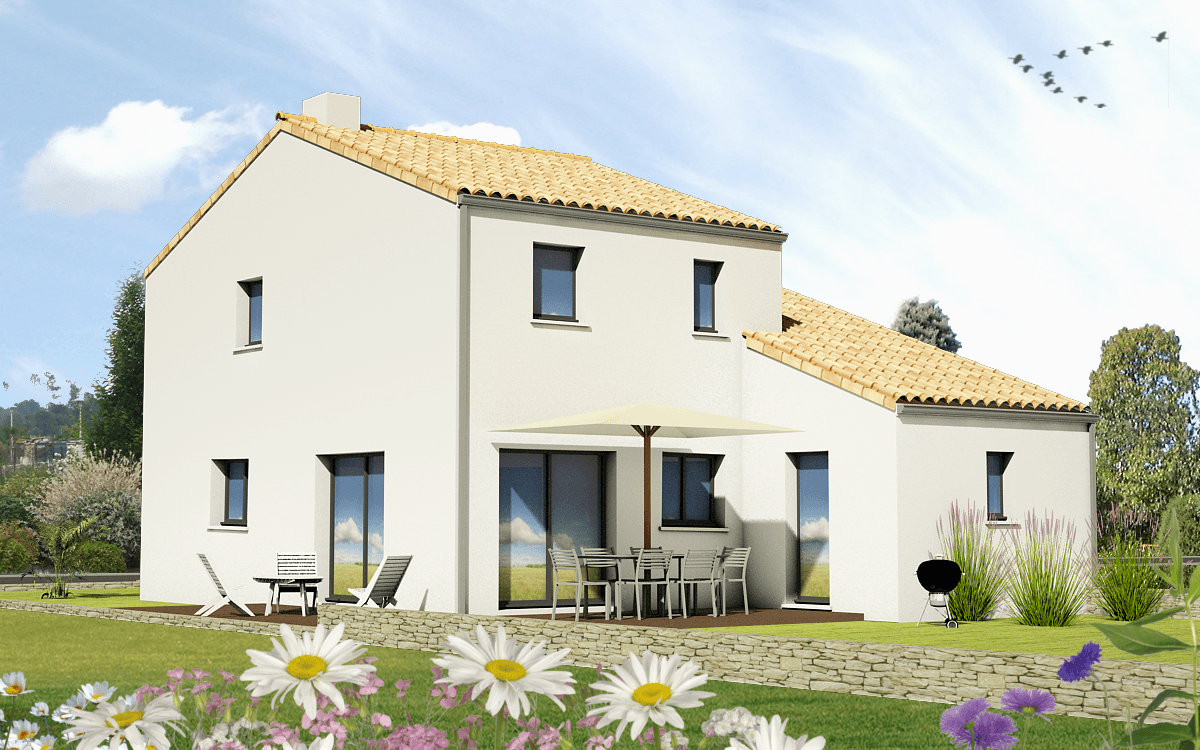 Maison à étage à St Jean de Boiseau