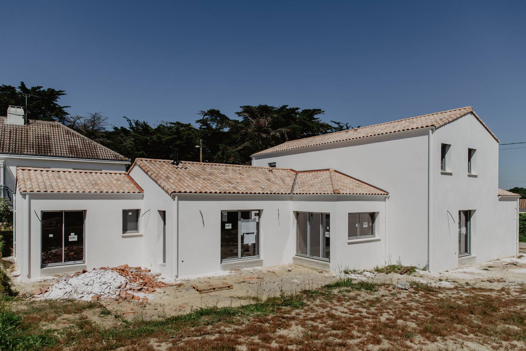 Photo chantier maison 3 chambres PORNIC