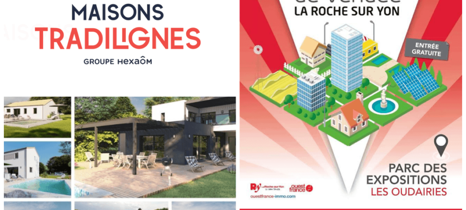 Retrouvez-nous au SALON de l’IMMOBILIER DE VENDÉE à LA ROCHE-SUR-YON  - Salon de l'immobilier de Vendée à la Roche sur Yon