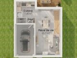 Etage GI 3 ch Design  Maisons Tradilignes