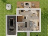 Etage GA 3 ch Trendy  Maisons Tradilignes