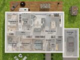 Plain-pied GA 4 ch Trendy  Maisons Tradilignes