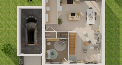 Combles GA 4 ch Trendy  - Maisons Tradilignes