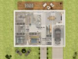 Plain-pied GI 3 ch Trendy  Maisons Tradilignes