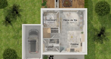 Le Pellerin Maison neuve -  Maisons Tradilignes