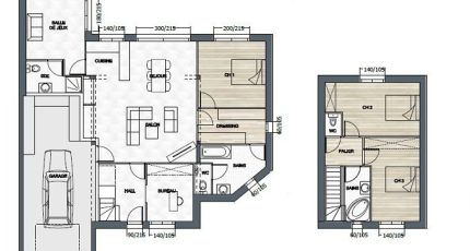 Vertou Maison neuve -  Maisons Tradilignes