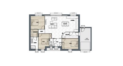 La Chevrolière Maison neuve -  Maisons Tradilignes