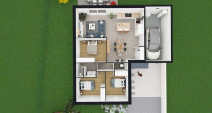 Touvois Maison neuve -  Maisons Tradilignes