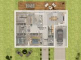 Plain-pied GI 3 ch Design  Maisons Tradilignes