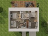 Combles GI 3 ch Design  Maisons Tradilignes