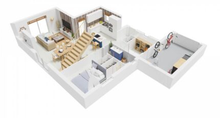 Canopée 120 GI Nord  - Maisons Tradilignes
