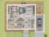 Plain-pied GA 3 ch Design  Maisons Tradilignes