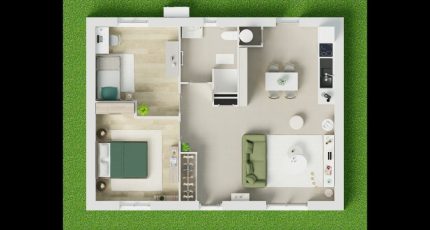 PP Invest 60 2 CH  - Maisons Tradilignes