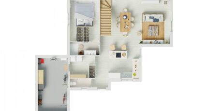 Montaigu Maison neuve -  Maisons Tradilignes
