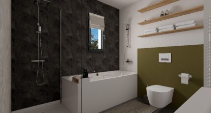 Etage GI 4 ch Design  - Maisons Tradilignes