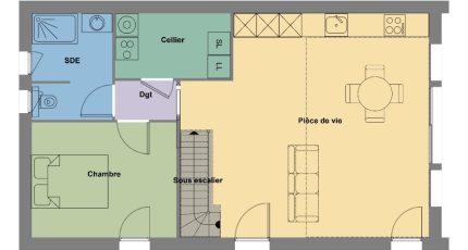Bati Origin - 77m²  - Maisons Tradilignes