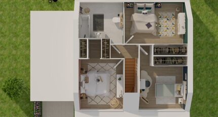 Combles GA 4 ch Trendy  - Maisons Tradilignes