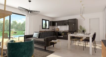 Plain-pied GA 3 ch Design 31939-4586modele820210624cRBK2.jpeg - Maisons Tradilignes
