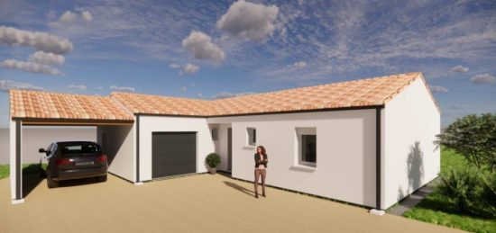 Maison neuve à La Plaine-sur-Mer, Pays de la Loire